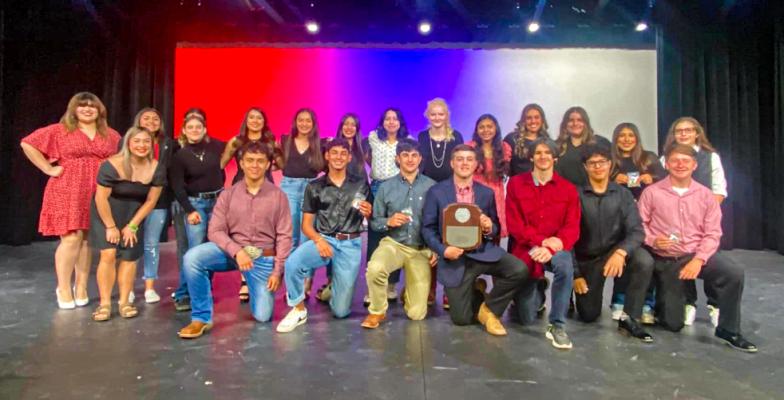 Iraan One Act Play participants. Courtesy Photo
