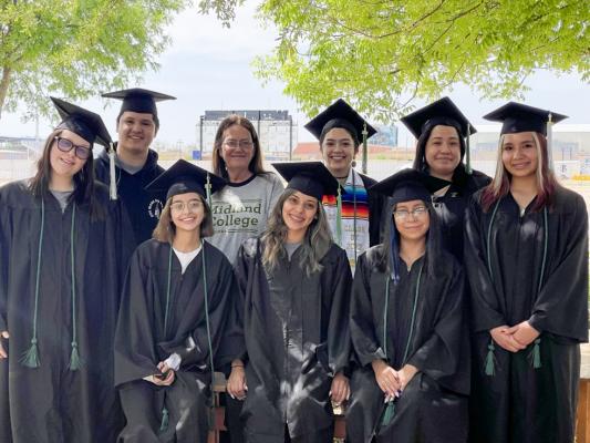 Pictured front row, left to right: Rylea Jackson, Allison Carnes, Janeth Benavides, Lauryn Calderon, Alexia Sanchez. Back row: Ezekiel Luna, Anita Shellenberger, Angela Hernandez, Selena Mendoza. Courtesy Photos