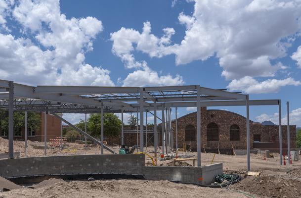 Construction on the Emmett and Miriam McCoy building is expected to be completed in early 2023. Courtesy Photo