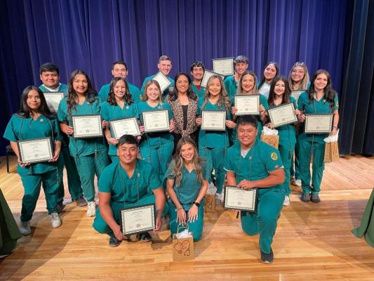Midland College WRTTC CNA pinning ceremony