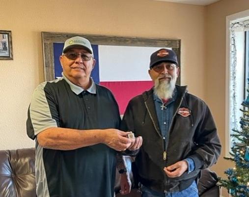Chavarria recognized for years of service
