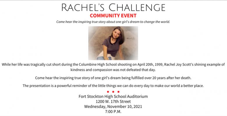 Rachel's Challenge