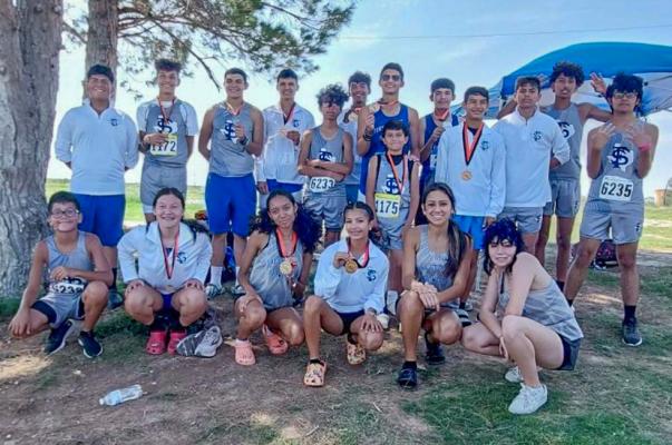 The Fort Stockton cross country program swept the award stand with three team titles and three individual titles at Saturday’s meet in Wink. Courtesy Photo