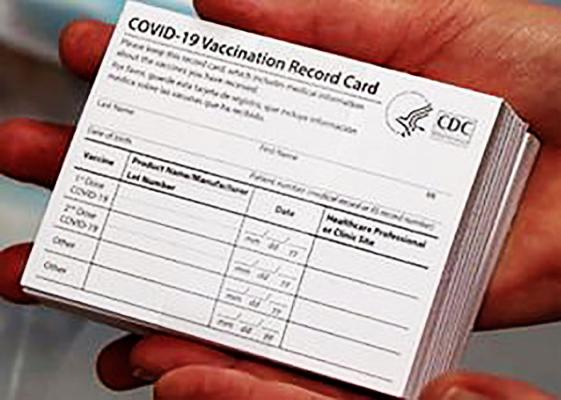 vaccine card
