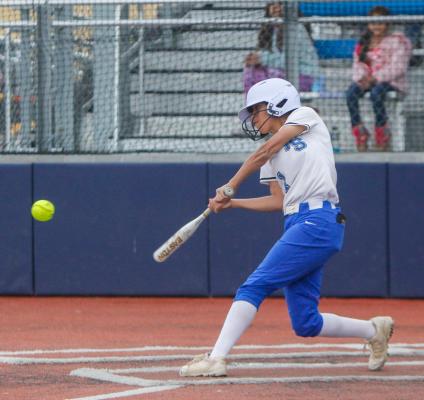Freshman Dmaya Vaughn tallied the second-highest fielding percentage (.944) and sixth-highest batting average (.364) in her debut in a Prowlers uniform at the varsity level.
