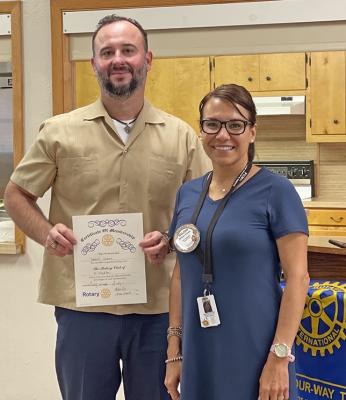 FSISD superintendent joins local Rotary Club
