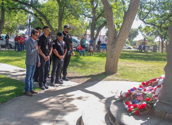Memorial Day ceremony