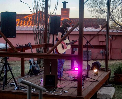 Cope performs in Fort Stockton