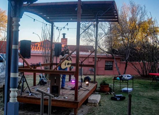 Cope performs in Fort Stockton