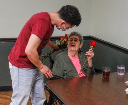 Focused Care at Fort Stockton on Valentine's Day.