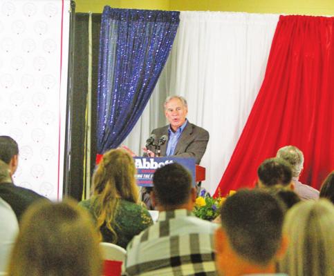 GOV. ABBOTT VISITS FORT STOCKTON