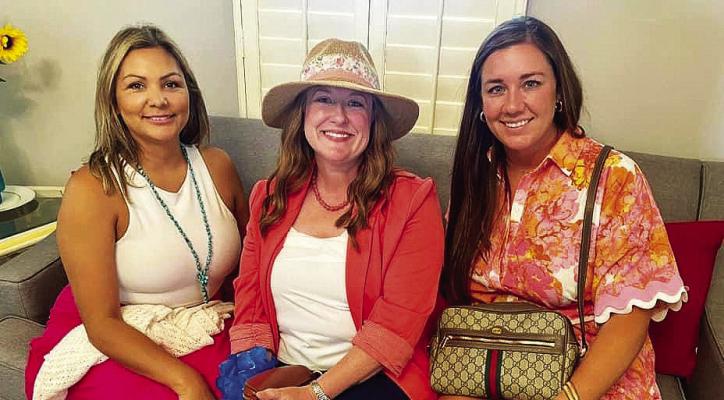 Amber Reeves, Misty Frank, and Caitlyn Bennett have been training in preparation for the upcoming Susan G. Komen 3-Day 60 Mile Walk in San Diego California.