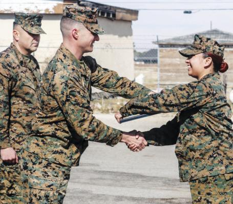 OORAH! TORRES PROMOTED TO MARINE STAFF SERGEANT IN FORT STOCKTON CEREMONY