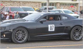 Fort Stockton resident Homar Lopez participated in the BBORR 2.0 Parade on Friday in his 2013 Camaro. Lopez was signed up to in the 135-miles per hour class.