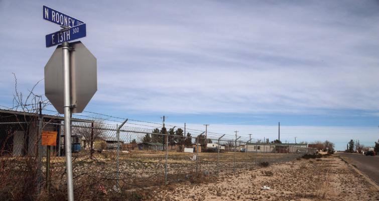 The Fort Stockton City Council on Feb. 27, 2023 changed the zoning of the area of 13th and Rooney, specifically Lots 13-24, Block 229 of the Orient Addition, from Commercial District C to One-Family Dwelling District 4 in order to add a mobile home park to the area. Photo by Shawn Yorks