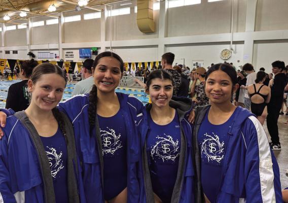 “The swimmers not only achieved notable placements but also demonstrated remarkable improvement,” Coach Lily Forst said, “This year, we shattered expectations.” Courtesy Photo
