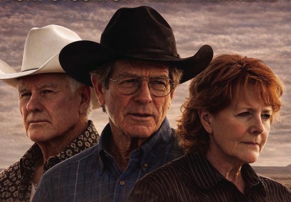 Fort Stockton locals, JB Gallegos, Houston McKenzie and Laura McKenzie appear in the film “Texas Rhapsody” premiering in Fort Stockton next weekend. Courtesy Photo