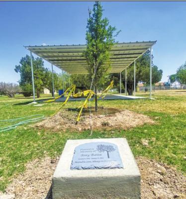 Baiza honored at Rooney Park