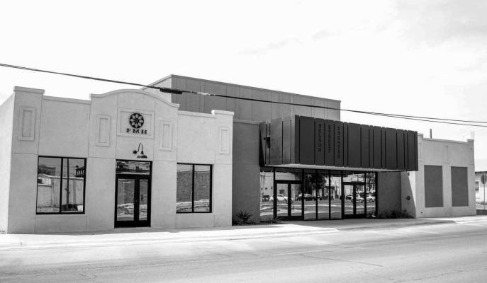 The Fort Stockton Community Theatre located at 102 S. Nelson. Pioneer Photo