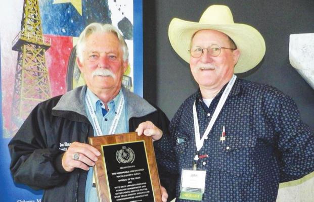 JUDGE AWARDED OFFICIAL OF THE YEAR