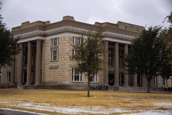 The Pecos County Courthouse. Pioneer Photo by Tristian Barragan