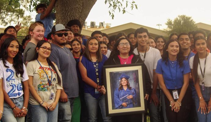 The Fort Stockton Seniors shared a special moment as the Class of 2025 buried their senior time capsule. Each student placed something meaningful inside to be opened in 25 years. A memory made for the future.