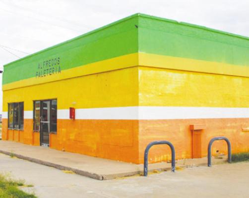Gavyn Thomas’ newly planned bakery will be inside the building that was formerly Alfredo’s Paleteria on Dickinson Boulevard. Photo by Nathan Heuer