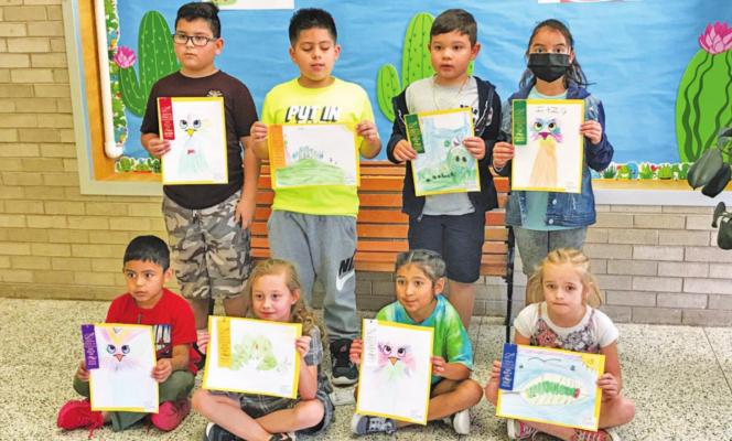 Apache Creative Youth Art Show winners