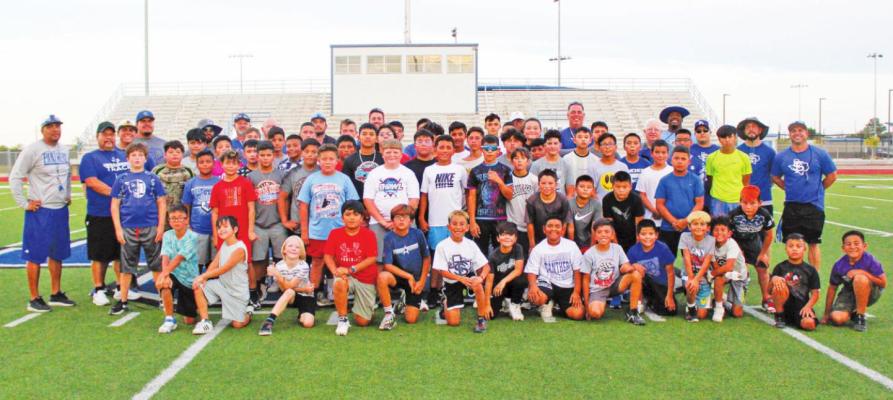 Building a foundation: Football camp underway