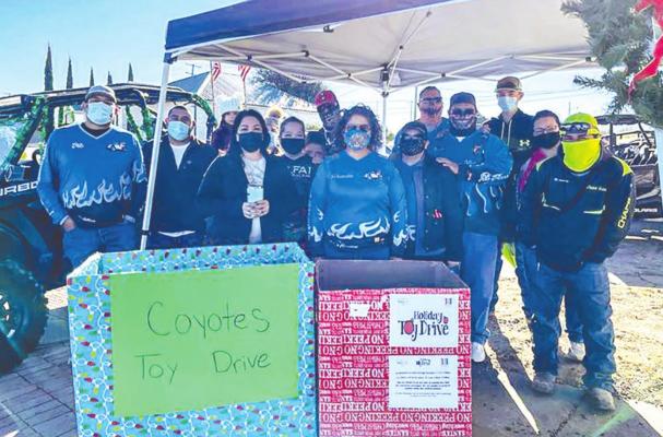 Coyote Off Road Club Toy Drive