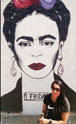 ‘Frida’ mural restored