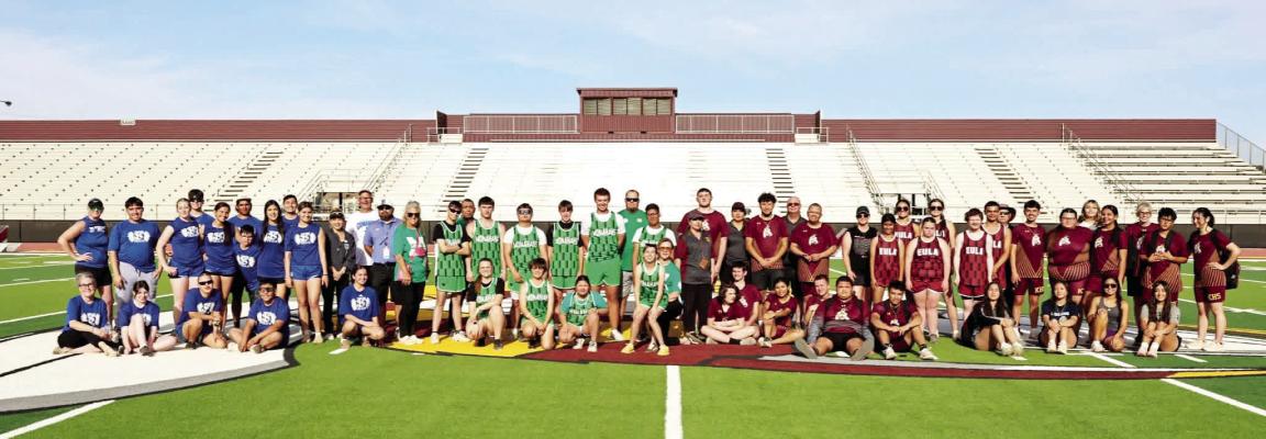 The Fort Stockton Panthers and Prowlers Unified Track team continued to make history, placing third at the Area Track Meet in Kermit on Monday. Competing in their inaugural season, the team showcased determination, teamwork, and sportsmanship while setting personal bests and earning a spot in the Regional Track Meet in Abilene next Wednesday. Courtesy Photo