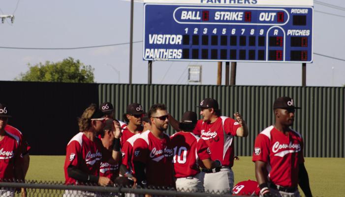 The Pecos Bills welcomed the Cowboys to the Fort Stockton baseball field on Wednesday last week for the annual Cantaloupe Classic game. Story on page 6. Photo by Tristian Barragan