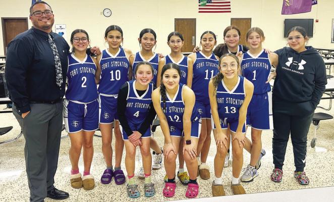 The Fort Stockton Middle School eighth graders competed in the Andrews Tournament last weekend. Courtesy photo