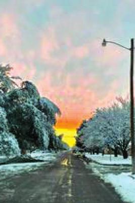 Snow in the city