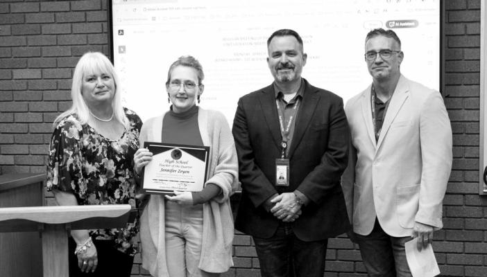 Jennifer Zeyen was selected for her “truly extraordinary love and passion for student success...great teachers like Jennifer don’t just teach, they inspire curiosity and cultivate a love for learning,” her peers praised.