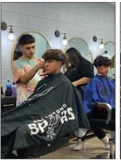 Fade City Barbers teach cosmetology class