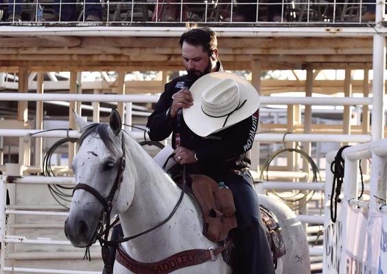 Anthony Lucia’s smooth delivery and expert knowledge of the sport is why he’s an asset as the emcee of the West of the Pecos Rodeo. He grew up around rodeo as both an entertainer and competitor, and it’s a natural fit for him to call the action at the “World’s First Rodeo.”