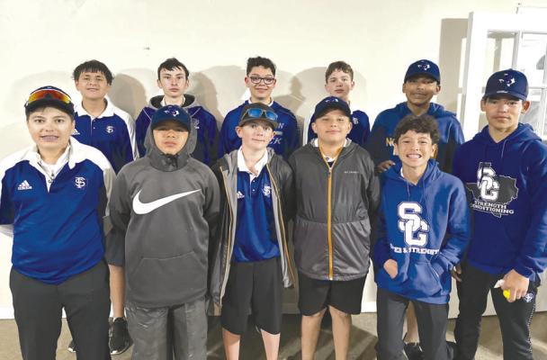 Middle School medalist braved the chilly and rainy weather recently during the Fort Stockton Middle School Invitational.