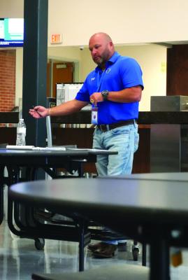 Athletic Director DJ Howell Shares Coaching Philosophy, Vision for the Future with Community at Meet and Greet