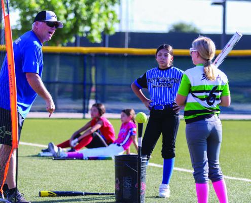 Fort Stockton Prowlers softball camp
