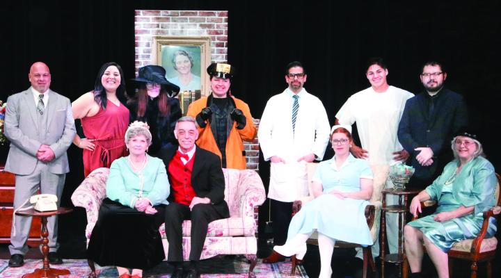 “Movies will make you famous; Television will make you rich; But theatre will make you good.” ıTerrence Mann. The cast of Fort Stockton Community Theatre’s production of “Harvey” is showing this week. Pictured left to right, (standing) Robert Pfeiffer, Reba Subia, Michele Huckaby, Elijah Nix, Ricky Gonzales, Zach Gray, Marcos Mendoza and (seated) Jody and Randy Day, Kendra Gray-Reed, and Penny Smith. Photo courtesy of Vicki Mitchell