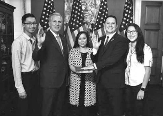Gonzales sworn in as U.S. Representative for TX-23