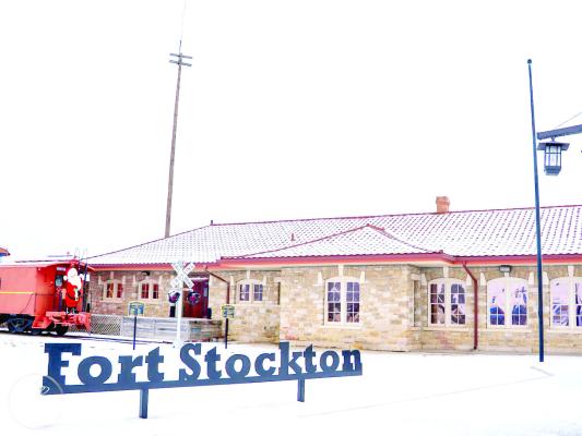 The Fort Stockton Visitors Center. Photos by Tristian Barragan