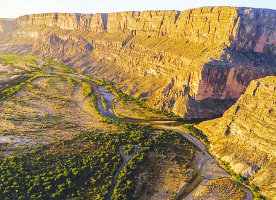Santa Elena Canyon in Big Bend National Park is one location that would be impacted by construction. Courtesy Photo
