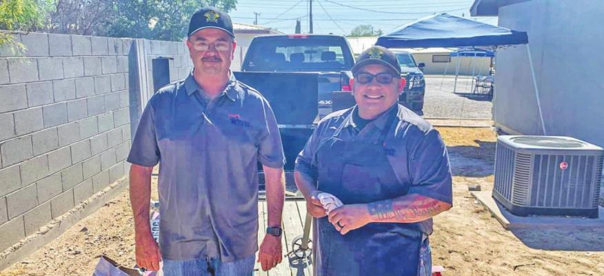Frontier CASA hosts hamburger sale