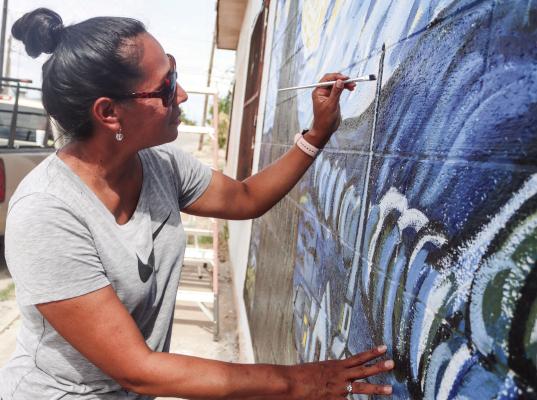 Art for the children, for the community