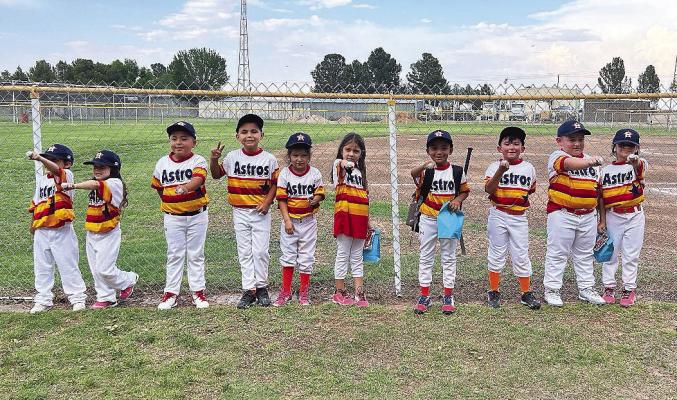 Coach Junior Salgado’s team, the Astros.