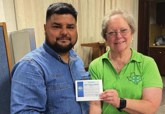 Toastmasters name June 10 award winners