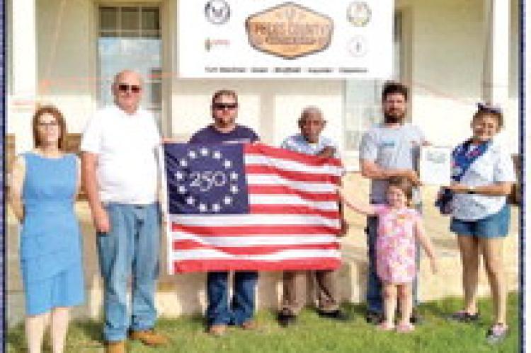 The Pecos County Amateur Radio Club, which hosted a public event at Historic Fort Stockton, on June 27 and 28, operated from a temporary location at Historic Fort Stockton Officer’s Quarters 8. Photo by Kendra Reed